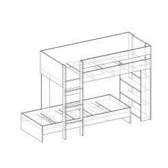 Longwall narrow bunk to fit caravan width Single mattresses